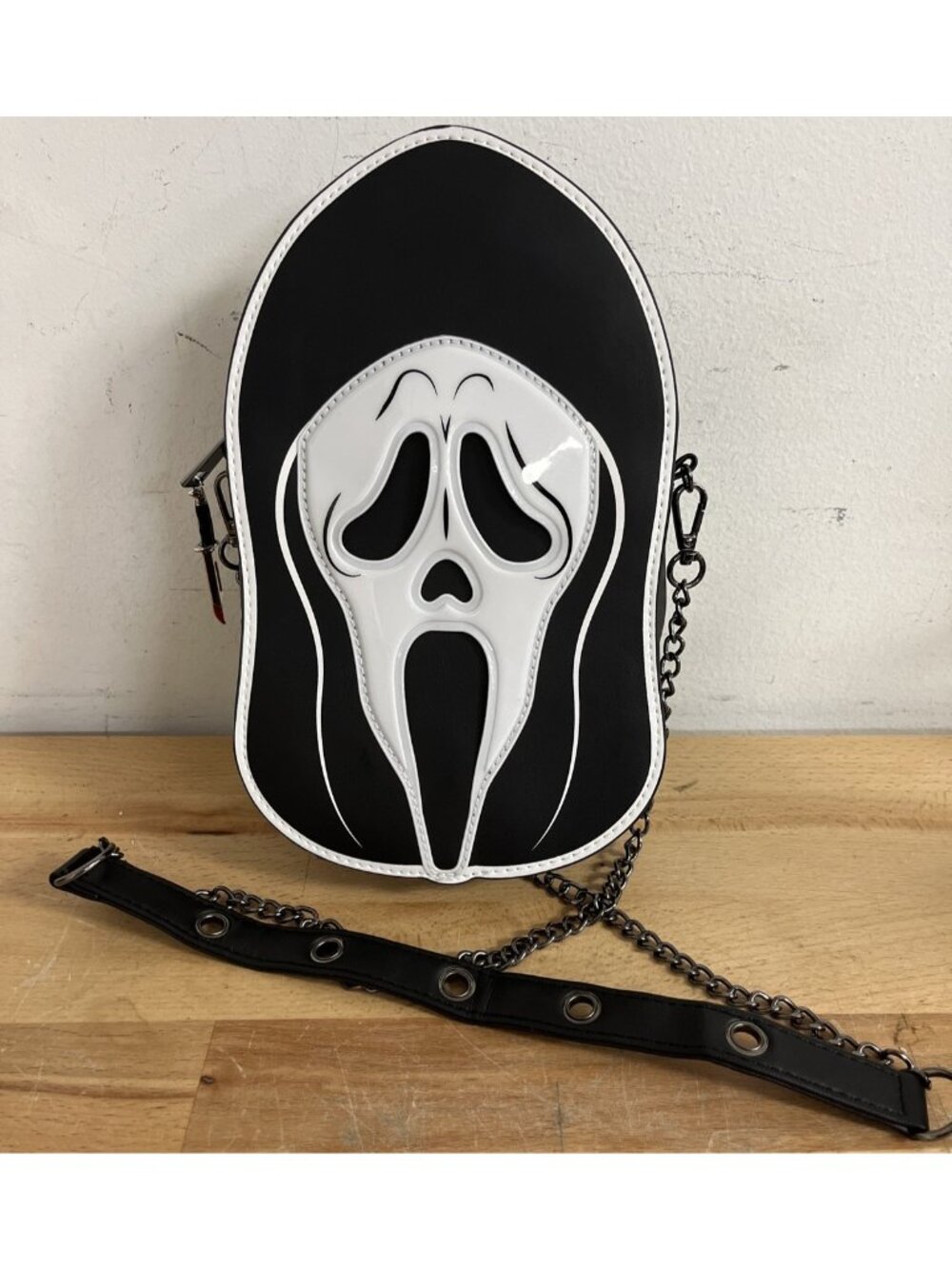 Scream Ghost Face Crossbody Bag -  Horror Purse Ghostface Glow in the Dark